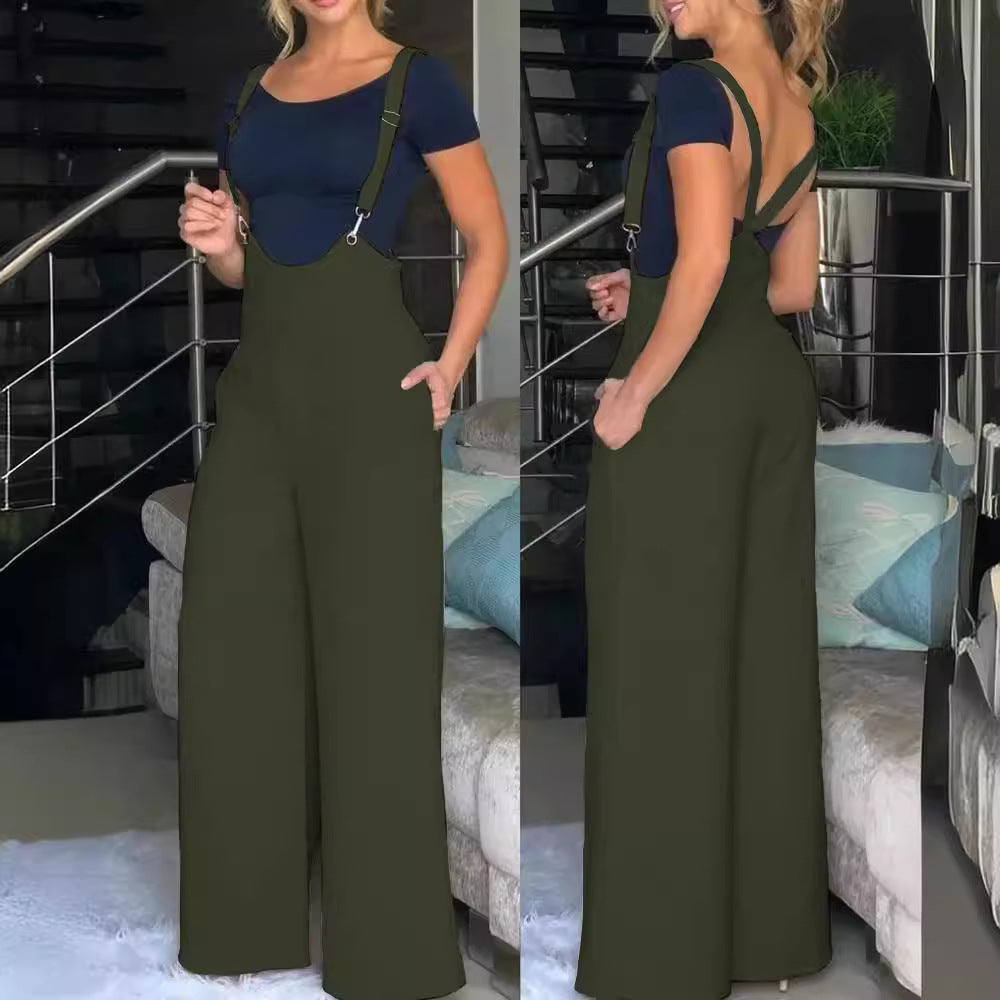 2024 Summer New Women's Overalls - Cross-Border Fashion